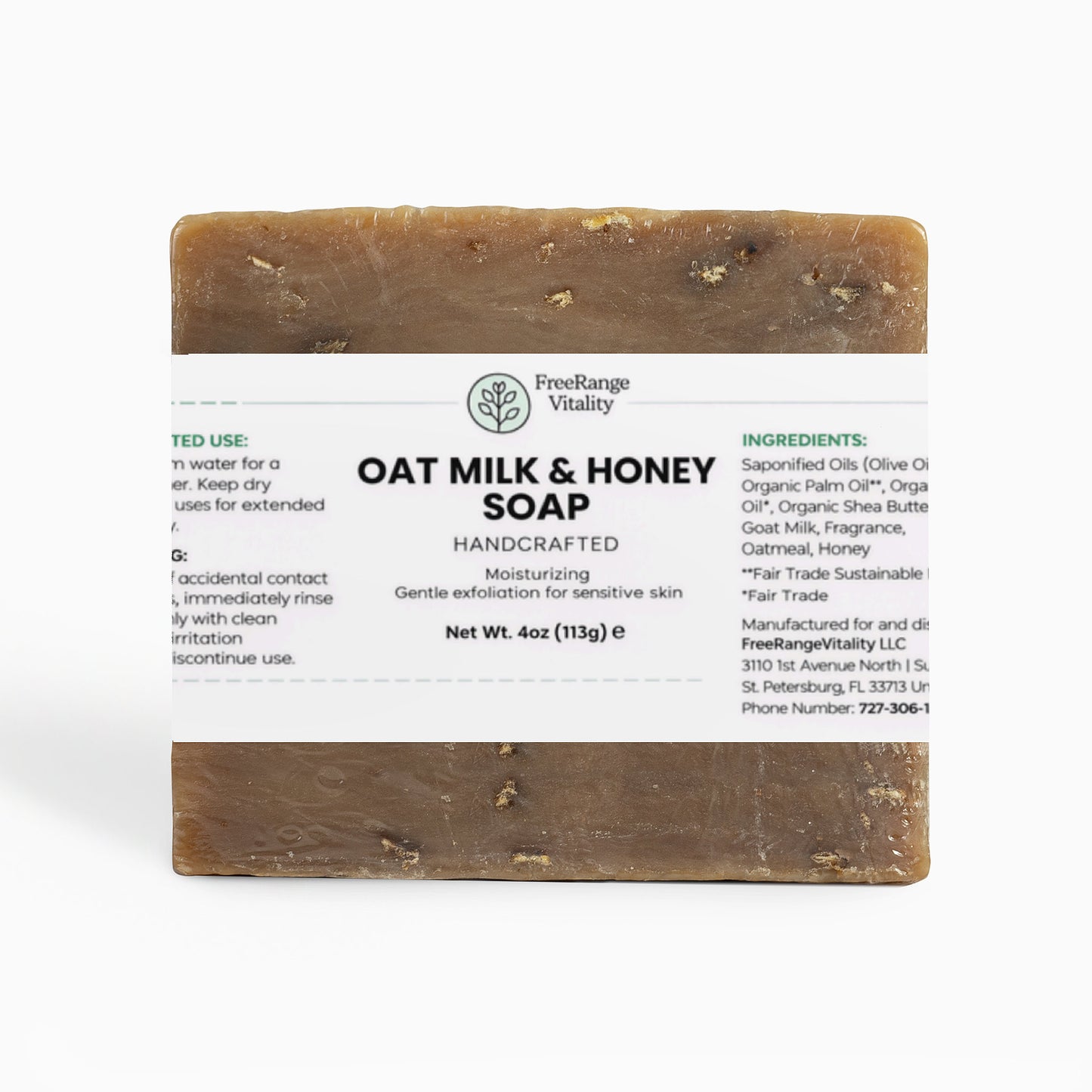 Oat Milk Honey Soap