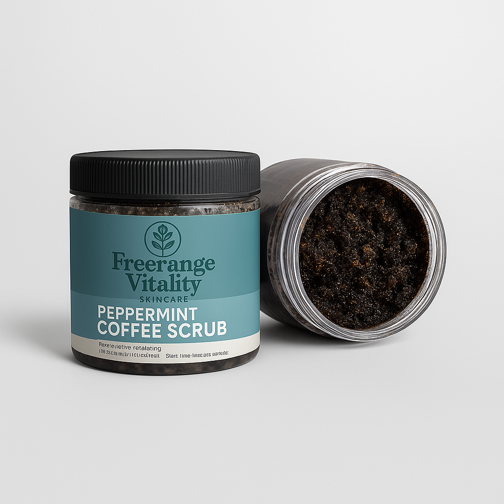Peppermint Coffee Scrub