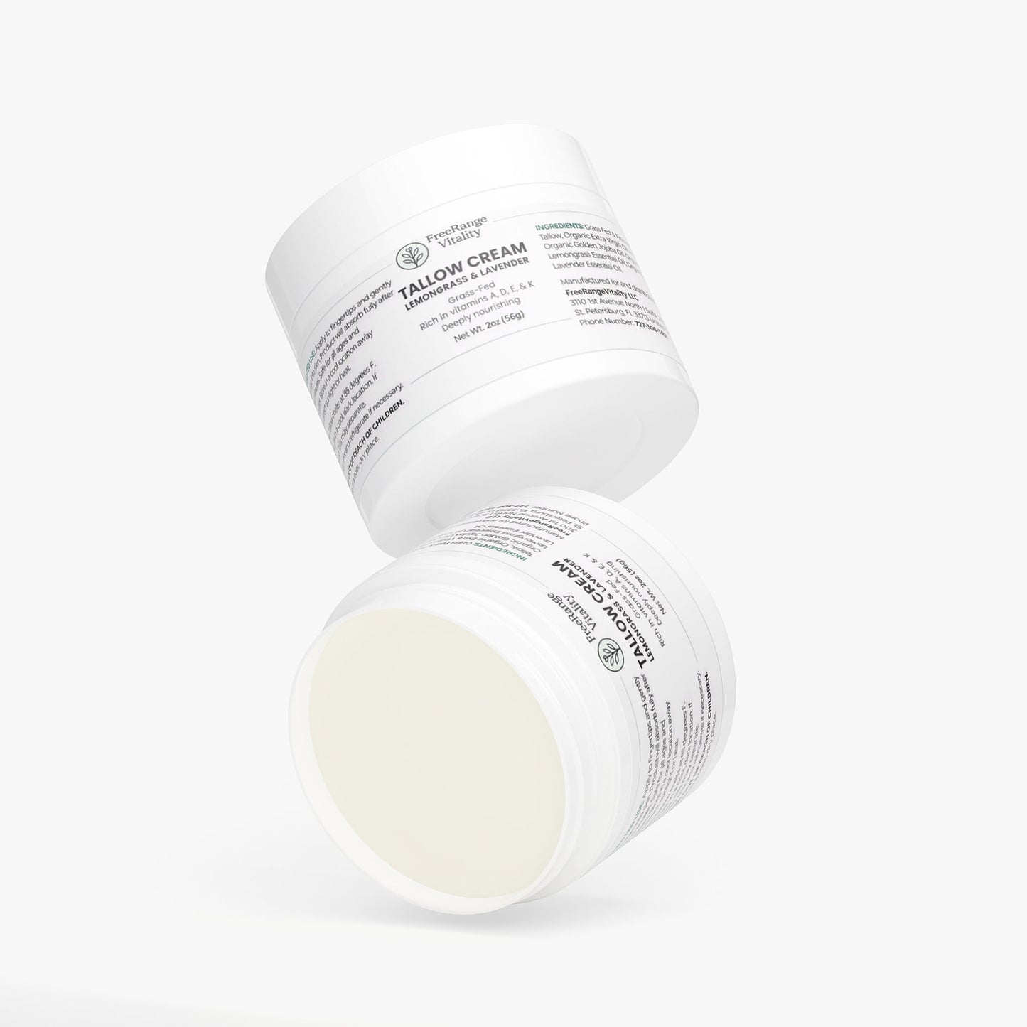 Tallow Cream Lemongrass & Lavender