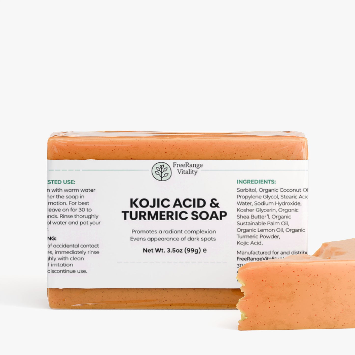 Kojic Acid & Turmeric Soap