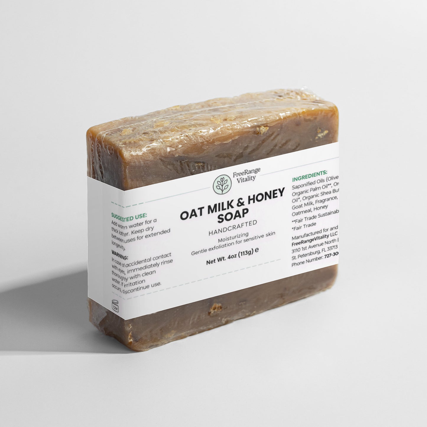 Oat Milk Honey Soap